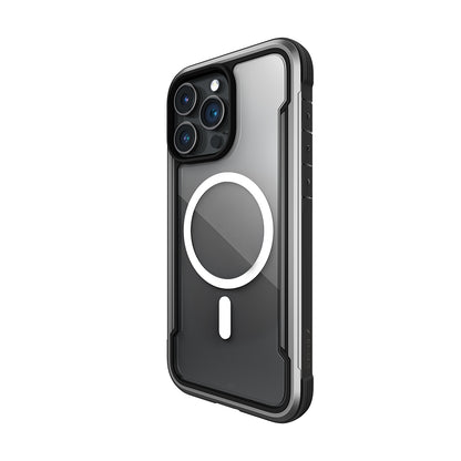 iPhone 14 Pro Max Kılıf M-safe Şarj Özellikli Airbagli Raptic Shield Serisi Şeffaf Arka Yüzey Kılıf