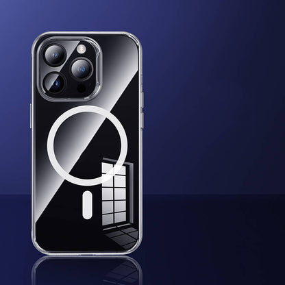 iPhone 14 Pro Max Kılıf M-safe Şarj Özellikli Benks 1.8mm Ultra İnce Şeffaf Kılıf