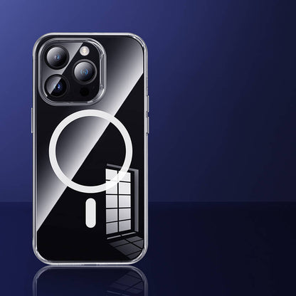 iPhone 14 Pro Max Kılıf M-safe Şarj Özellikli Benks 1.8mm Ultra İnce Şeffaf Kılıf