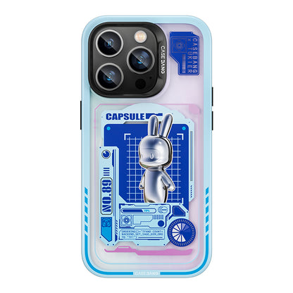 iPhone 14 Pro Max Kılıf M-safe Şarj Özellikli Benks Casebang Rabbit Kılıf