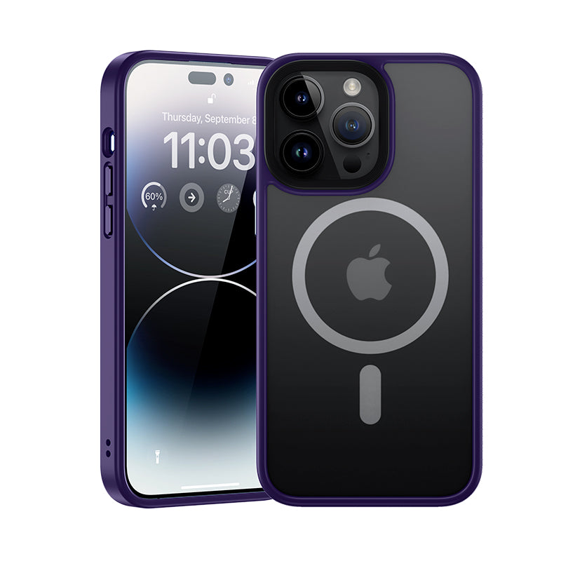 iPhone 14 Pro Max Kılıf M-safe Şarj Özellikli Benks Mist Hybrid Kılıf