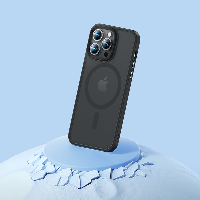 iPhone 14 Pro Max Kılıf M-safe Şarj Özellikli Benks Mist Hybrid Kılıf