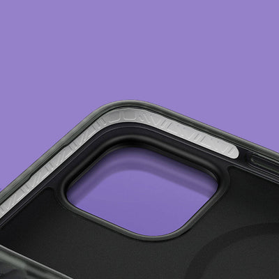 Apple iPhone 14 Pro Max Kılıf Magsafe Şarj Özellikli Mat Arka Yüzey Benks Drop Resistance Kapak Mavi