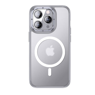 Apple iPhone 14 Pro Max Kılıf Magsafe Şarj Özellikli Mat Görünümlü Wlons Vevo Kapak Kırmızı