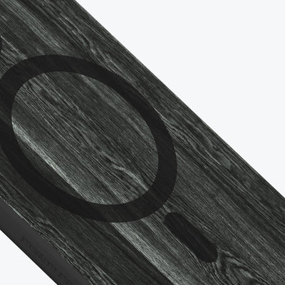 Apple iPhone 14 Pro Max Kılıf Magsafe Şarj Özellikli Sararmaya Dayanıklı Youngkit Wood Forest Serisi Kapak Kahverengi