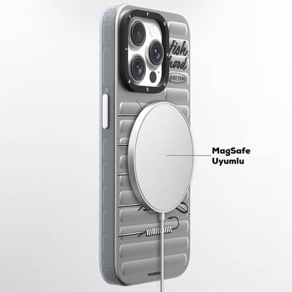 iPhone 14 Pro Max Kılıf M-safe Şarj Özellikli Youngkit Fishing Serisi Kılıf