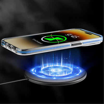 Apple iPhone 14 Pro Max Kılıf Magsafe Şarj Özellikli YoungKit Kamuflaj Serisi Kapak Beyaz