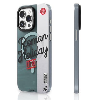 iPhone 14 Pro Max Kılıf M-safe Şarj Özellikli Youngkit Motorcycle Legend Serisi Kılıf