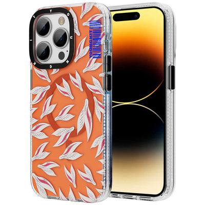 Apple iPhone 14 Pro Max Kılıf Magsafe Şarj Özellikli Youngkit Play Rabbit Serisi Kapak Kırmızı