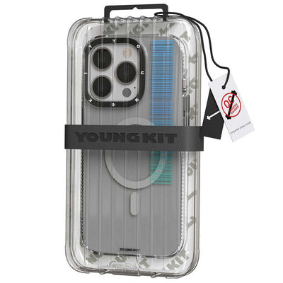 Apple iPhone 14 Pro Max Kılıf Magsafe Şarj Özellikli Youngkit Pure Serisi Kapak Yeşil