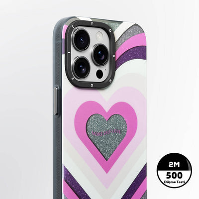 Apple iPhone 14 Pro Max Kılıf Magsafe Şarj Özellikli Youngkit Star Dazzle Serisi Kapak Gri
