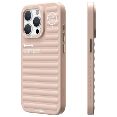 Apple iPhone 14 Pro Max Kılıf Mat Renkli Tasarım YoungKit Original Serisi Kapak Siyah