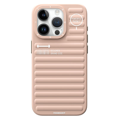 Apple iPhone 14 Pro Max Kılıf Mat Renkli Tasarım YoungKit Original Serisi Kapak Siyah
