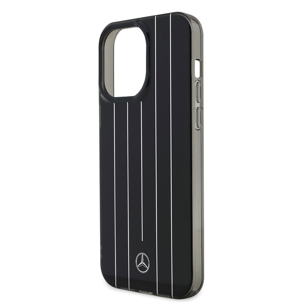 iPhone 14 Pro Max Kılıf Mercedes Benz Orjinal Lisanslı New Urban 3 Sert PC Paralel Çizgi Desenli Kılıf