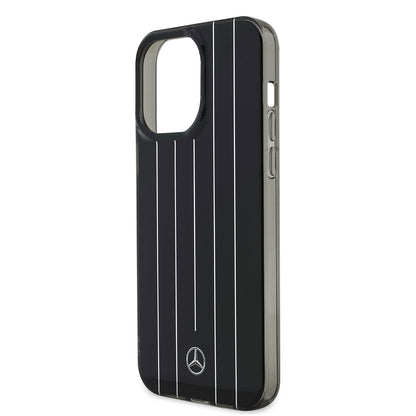 iPhone 14 Pro Max Kılıf Mercedes Benz Orjinal Lisanslı New Urban 3 Sert PC Paralel Çizgi Desenli Kılıf