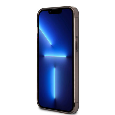 Apple iPhone 14 Pro Max Kılıf Mercedes Benz Transparan Yıldızlı Dizayn Kapak Mavi