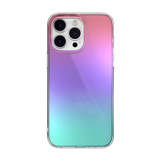 iPhone 14 Pro Max Kılıf Renk Geçişli Kenarları Şeffaf Tasarımlı Lisanslı Switcheasy Crush Plus Kılıf
