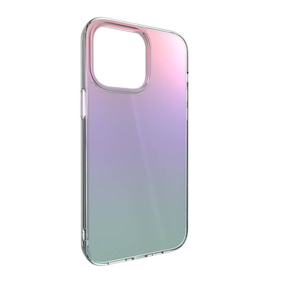 iPhone 14 Pro Max Kılıf Renk Geçişli Kenarları Şeffaf Tasarımlı Lisanslı Switcheasy Crush Plus Kılıf