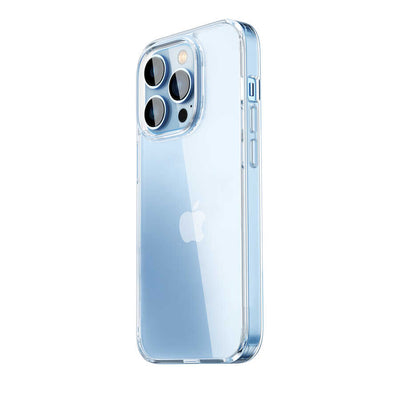 Apple iPhone 14 Pro Max Kılıf Şeffaf Airbag Tasarımlı Wiwu ZCC-108 Concise Serisi Kapak Renksiz