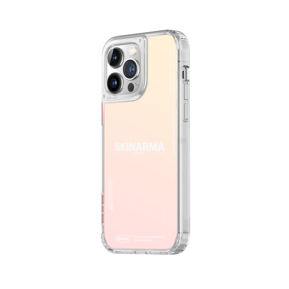 Apple iPhone 14 Pro Max Kılıf SkinArma Şeffaf Airbag Tasarımlı Boyun Askılı Kiru Kapak Colorful