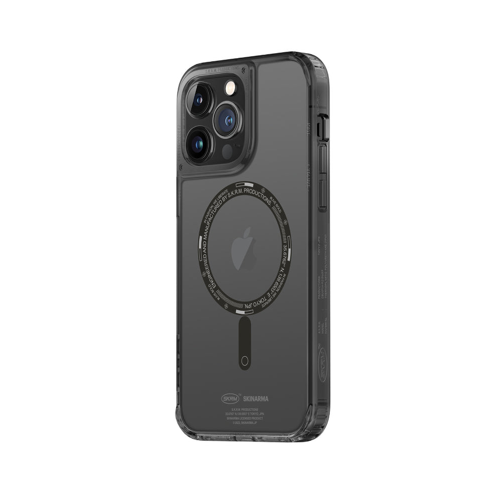 iPhone 14 Pro Max Kılıf SkinArma Şeffaf Airbag Tasarımlı M-safe Şarj Özellikli Saido Kılıf