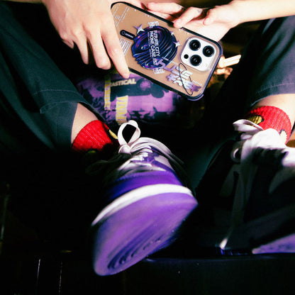 iPhone 14 Pro Max Kılıf SkinArma Şeffaf Airbag Tasarımlı M-safe Şarj Özellikli Shorai Kılıf