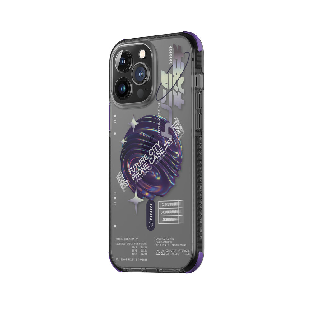 iPhone 14 Pro Max Kılıf SkinArma Şeffaf Airbag Tasarımlı M-safe Şarj Özellikli Shorai Kılıf