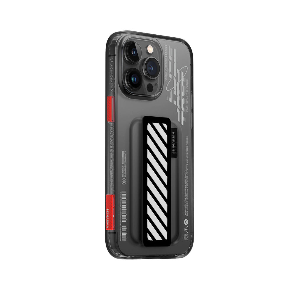 Apple iPhone 14 Pro Max Kılıf SkinArma Şeffaf Desenli Kaze Kapak Renksiz