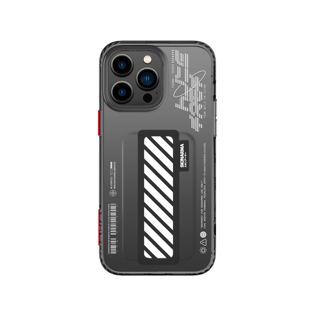 Apple iPhone 14 Pro Max Kılıf SkinArma Şeffaf Desenli Kaze Kapak Renksiz