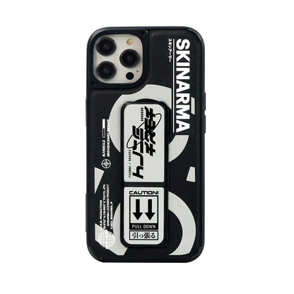 iPhone 14 Pro Max Kılıf SkinArma Standlı Deri Görünümlü Bango Kılıf