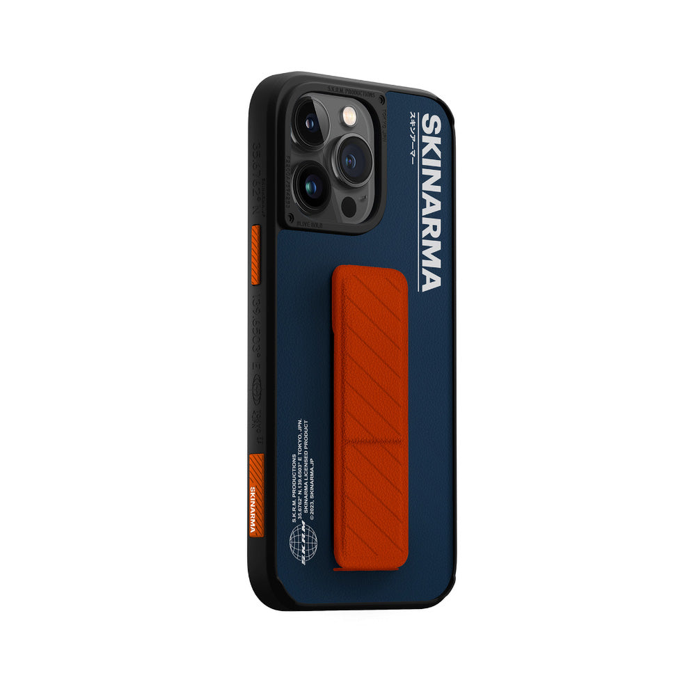 iPhone 14 Pro Max Kılıf SkinArma Standlı Deri Görünümlü Gyo Kılıf