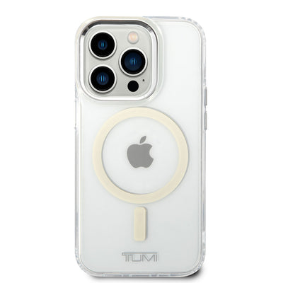 Apple iPhone 14 Pro Max Kılıf TUMI Magsafe Şarj Özellikli Airbag Tasarımlı Kapak Siyah