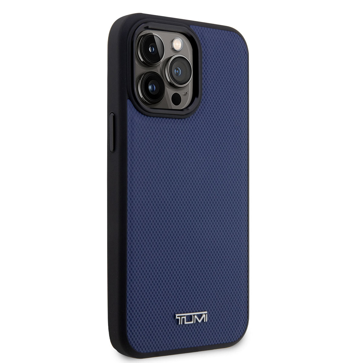 iPhone 14 Pro Max Kılıf TUMI M-safe Şarj Özellikli Deri Noktalı Dizayn Kılıf