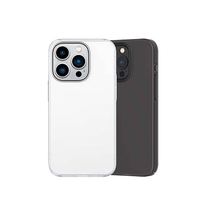 Apple iPhone 14 Pro Max Kılıf Ultra İnce Mat PC Arka Yüzey Recci Elite Serisi Kapak Beyaz