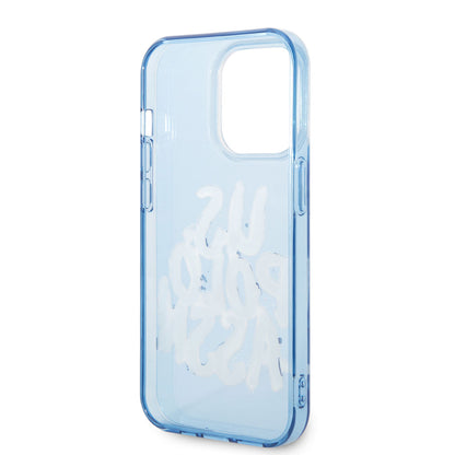 iPhone 14 Pro Max Kılıf U.S. POLO ASSN. Renkli Grafiti Baskılı Dizayn Kılıf