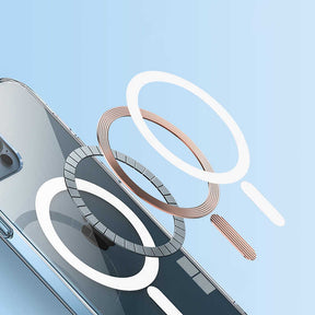 Apple iPhone 14 Pro Max Kılıf Zore Magsafe Destekli Wireless Kapak Kablosuz Şarj Destekleyen Şeffaf Korumalı Kılıf