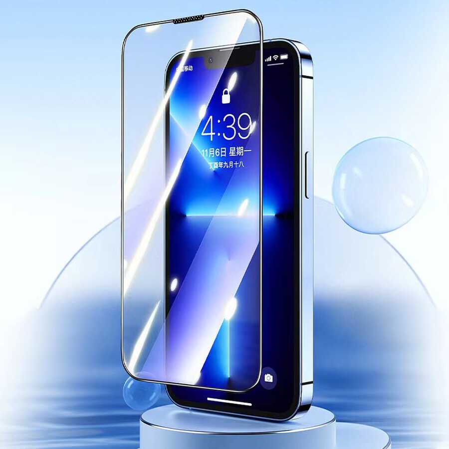 Apple iPhone 14 Pro Max Wiwu iVista Super Hardness Ekran Koruyucu Siyah