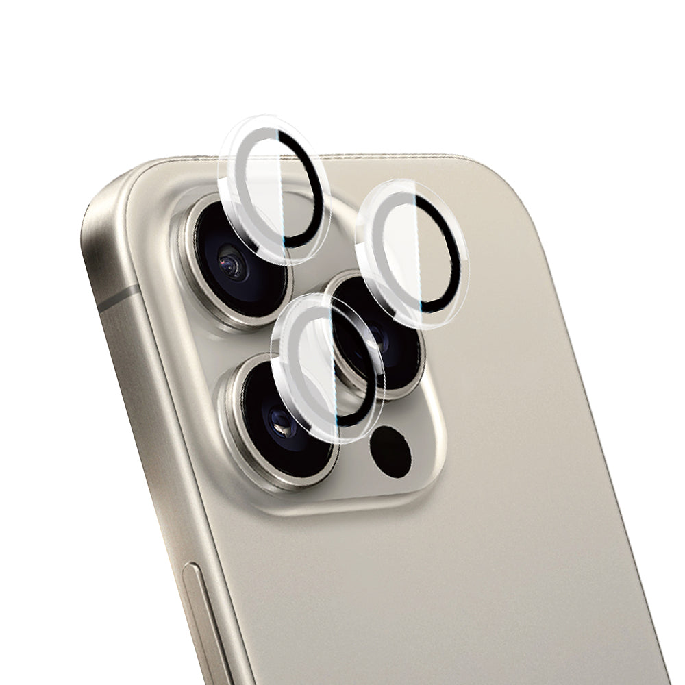 iPhone 14 Pro Max Wiwu LG-007 Lens Guard Oleofobik Anti Reflective Kamera Lens Koruyucu + Kolay Uygulama Aparatlı