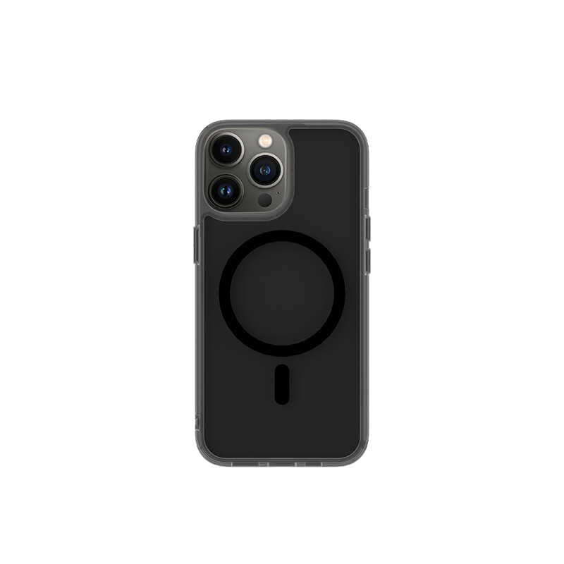 iPhone 14 Pro Max Wiwu M-safe Şarj Özellikli Lens Korumalı Şeffaf Silikon Kılıf