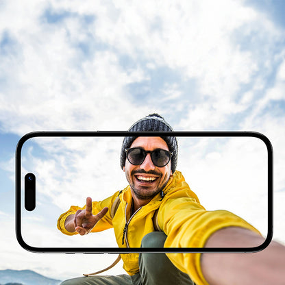 iPhone 14 Pro Mohseven Safir Anti Reflective Kamera Lens Koruyucu