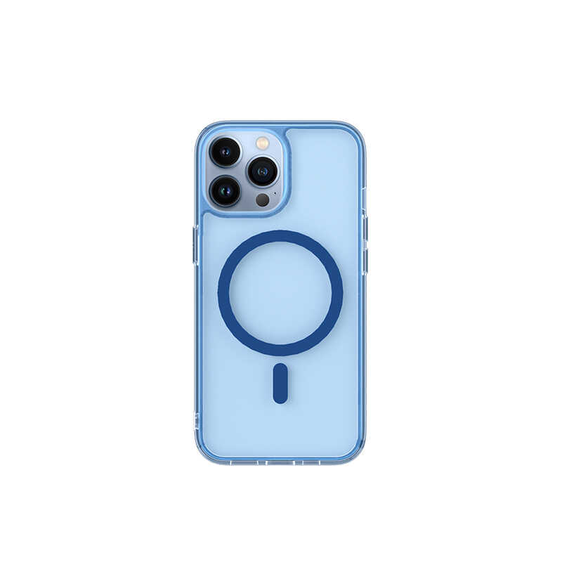 iPhone 14 Pro Wiwu M-safe Şarj Özellikli Lens Korumalı Şeffaf Silikon Kılıf