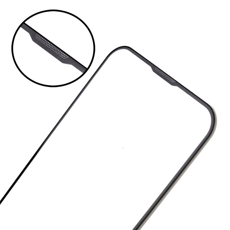 Apple iPhone 14 Pro Zore Rika Premium Temperli Cam Ekran Koruyucu Siyah