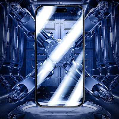 Apple iPhone 15 Benks Glass Warrior Safir Coating Ekran Koruyucu + Kolay Uygulama Aparatlı Siyah