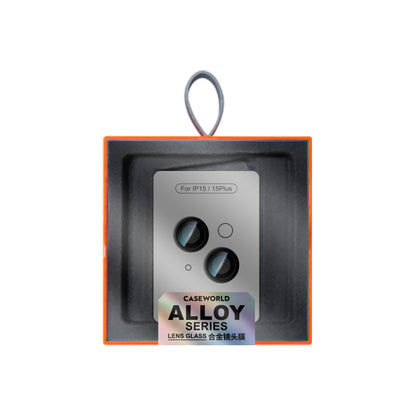 iPhone 15 CaseWorld Alloy Serisi Oleofobik Anti Reflective Kamera Lens Koruyucu