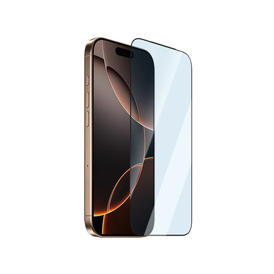 Apple iPhone 15 CaseWorld Applicator Serisi 2.5D Eyesafe Mavi Işık Teknolojili 0.33mm Temperli Cam Ekran Koruyucu + Uygulama Aparatı Şeffaf