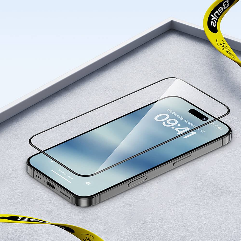 iPhone 15 Hidrofobik Ve Oleofobik Özellikli Benks Air Shield Ekran Koruyucu 10"lu Paket