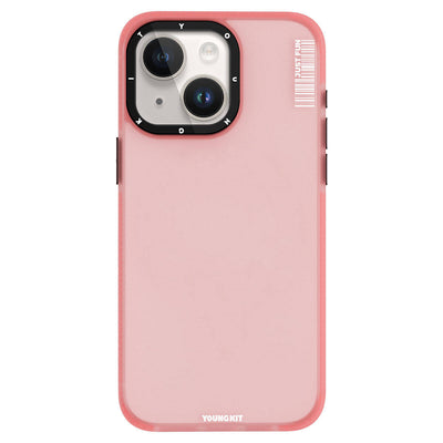 Apple iPhone 15 Kılıf Buzlu Mat Tasarım Youngkit Colored Sand Serisi Kapak Mavi
