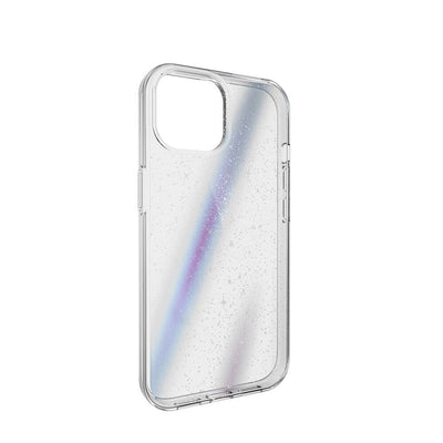 Apple iPhone 15 Kılıf Çift Katmanlı IMD Baskılı Bumper Lisanslı Switcheasy Cosmos Nebula Kapak Renksiz