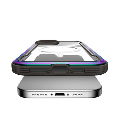 iPhone 15 Kılıf M-safe Şarj Özellikli Airbagli Raptic Shield Serisi Şeffaf Arka Yüzey Kılıf