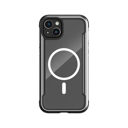 iPhone 15 Kılıf M-safe Şarj Özellikli Airbagli Raptic Shield Serisi Şeffaf Arka Yüzey Kılıf